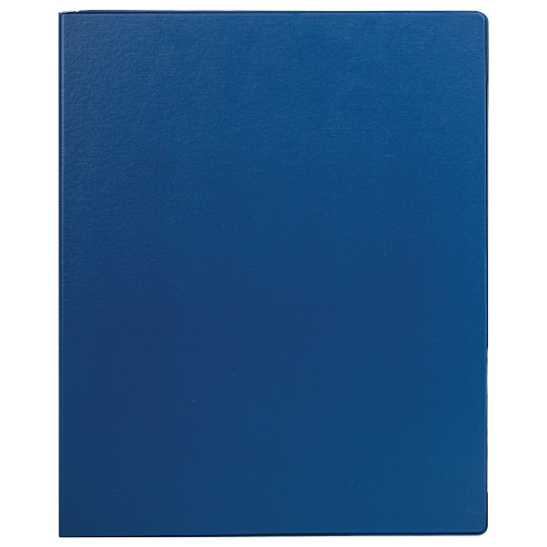 Папка-регистратор БОЛЬШОГО ФОРМАТА А3 с двухсторонним покрытием из ПВХ, 70 мм, синяя, BRAUBERG, 271832 фото 3