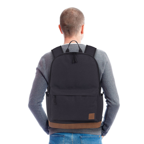 Рюкзак BRAUBERG "Black Melange", 43х30х17 см, универсальный, сити-формат, с защитой от влаги фото 5