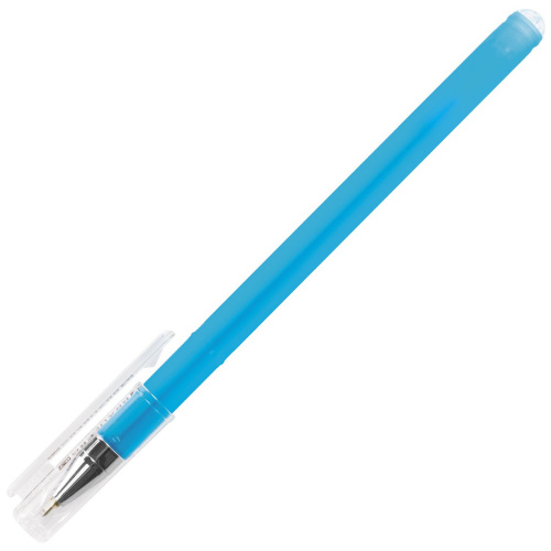 Ручка шариковая масляная BRAUBERG "FRUITY ST", корпус soft touch, линия письма 0,35 мм, синяя фото 4