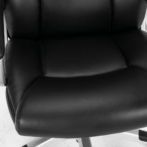 Кресло офисное BRABIX PREMIUM "Grand EX-501", рециклированная кожа, черное фото 10