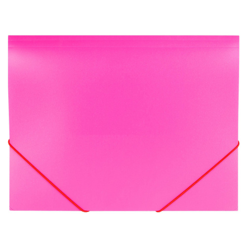 Папка на резинках BRAUBERG "Office", до 300 листов, 500 мкм, розовая фото 7