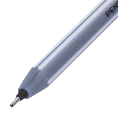Ручка шариковая масляная PENSAN "Triball", трехгранная, линия письма 0,5 мм, черная фото 8