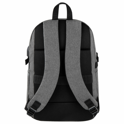 Рюкзак BRAUBERG URBAN универcальный, с отд. для ноутбука, USB-порт, Charge, серый, 46, 271655 фото 9