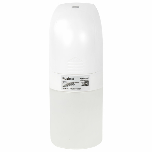 Дозатор для мыла-пены СЕНСОРНЫЙ настольный LAIMA, 0,3 л, ABS-пластик, белый фото 4