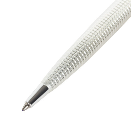 Ручка подарочная шариковая GALANT "Royal Platinum", корпус серебристый, синяя фото 6