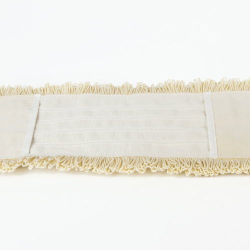 Насадка плоская LAIMA EXPERT, 60 см для швабры-рамки, карманы, нашивной хлопок фото 5