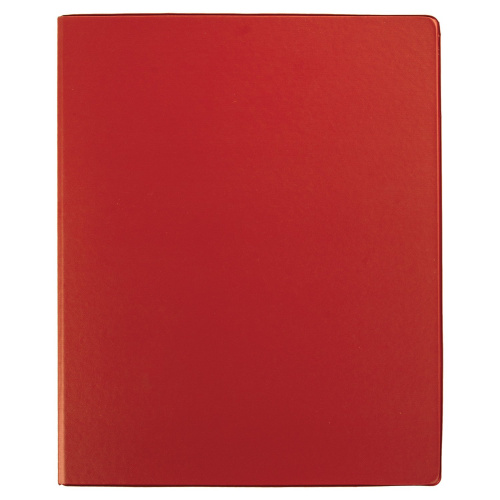 Папка с металлическим пружинным скоросшивателем BRAUBERG, картон/ПВХ, 35 мм, до 290 листов, красная фото 2