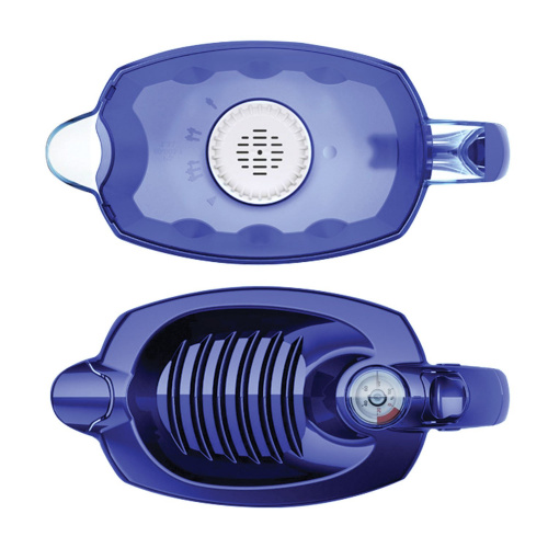 Кувшин-фильтр для очистки воды АКВАФОР "Престиж А5", 2,8 л, со сменной кассетой, синий фото 3