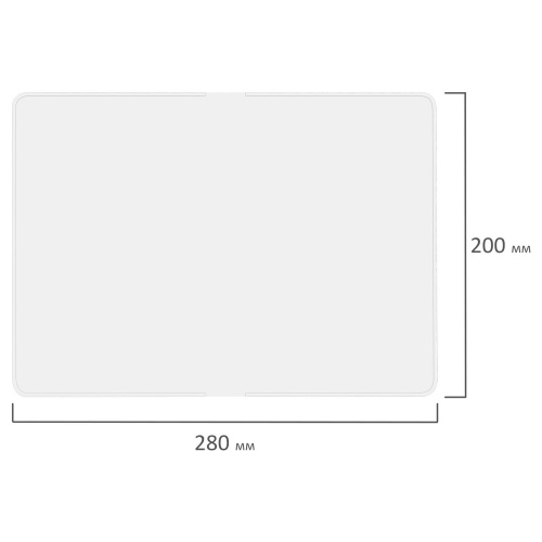 Доска для лепки ПИФАГОР, А4, 280х200 мм, белая фото 4