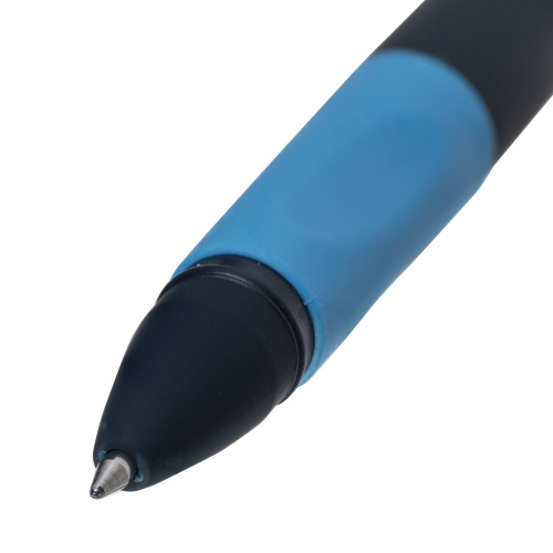 Ручка стираемая гелевая с эргономичным грипом BRAUBERG REPEAT, линия письма 0,5 мм, синяя фото 6