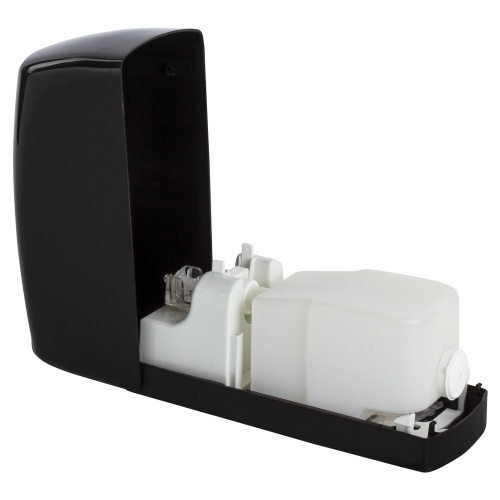 Диспенсер для жидкого мыла LAIMA PROFESSIONAL ORIGINAL, 1 л, черный, ABS-пластик, наливной фото 9
