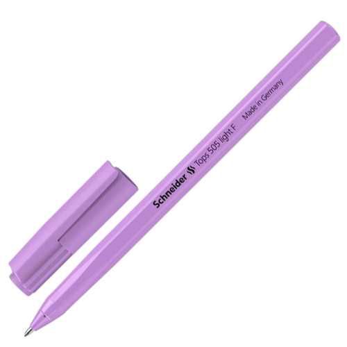 Ручка шариковая SCHNEIDER "Tops 505 F" Light Pastel, пастель ассорти, узел 0,8 мм, синяя фото 5
