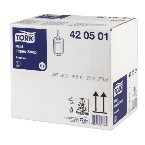 Картридж с жидким мылом одноразовый TORK Premium, 1 л фото 3