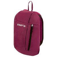 Рюкзак STAFF AIR, 40х23х16 см, компактный, бордовый