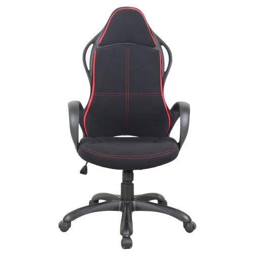 Кресло офисное BRABIX PREMIUM "Force EX-516", ткань, черное/вставки красные фото 7