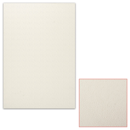 Картон белый ПОДОЛЬСК-АРТ-ЦЕНТР, грунтованный, 35х50 см, односторонний, толщина 1,25 мм