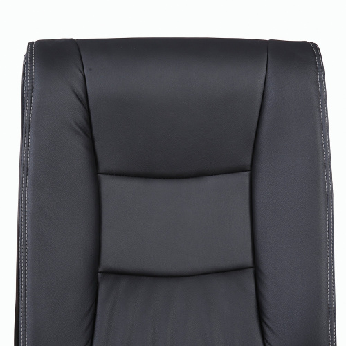 Кресло офисное BRABIX "Forward EX-570", хром, экокожа, черное фото 9