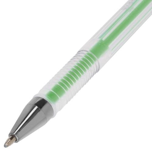 Ручки гелевые BRAUBERG "Jet", 10 цветов, узел 0,7 мм, линия письма 0,5 мм фото 2