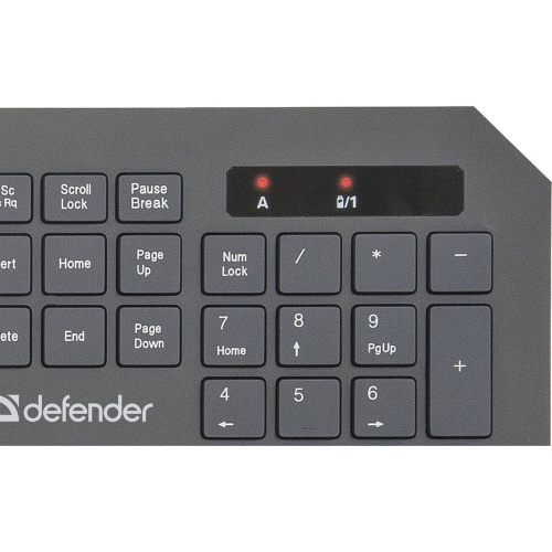 Набор беспроводной DEFENDER Berkeley C-925, клавиатура, мышь, черный фото 4