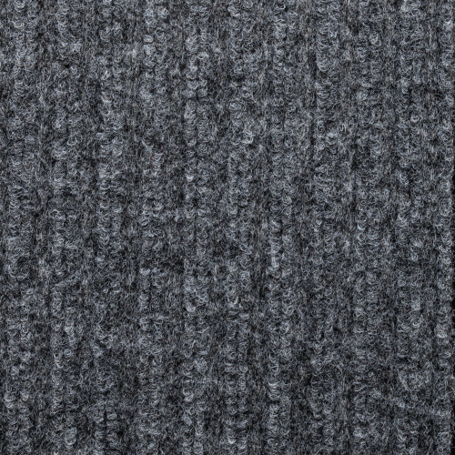 Коврик входной ворсовый влаго-грязезащитный LAIMA, 40х60 см, ребристый, толщина 7 мм, серый фото 10