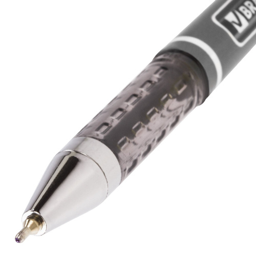 Ручка шариковая масляная BRAUBERG "Choice", корпус с печатью, узел 0,7 мм, синяя фото 8