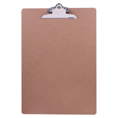Доска-планшет BRAUBERG "Eco", А3, с прижимом, МДФ, 3 мм, светло-коричневая фото 4
