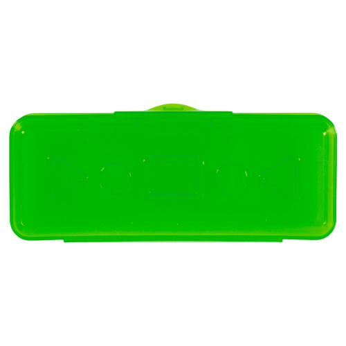 Пенал пластиковый ПИФАГОР, 20х7х4, 4 цвета, смтонированный, ассорти фото 3