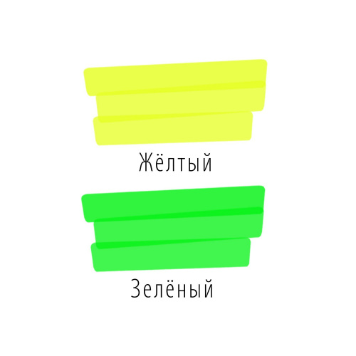 Набор текстовыделителей BRAUBERG "DELTA", 2 шт., линия 1-5 мм, желтый/зеленый фото 7