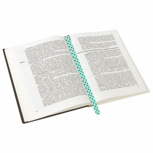 Закладки-ляссе фактурные для книг ПИФАГОР "Фантазия", А5, 28 см, клейкий край, 3 ленты фото 5