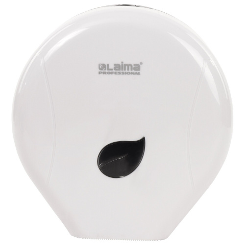 Диспенсер для туалетной бумаги LAIMA PROFESSIONAL ECO, малый, белый, ABS-пластик фото 8