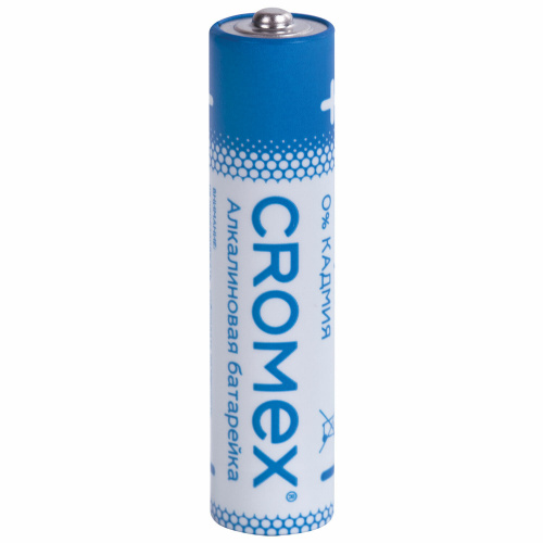 Батарейки алкалиновые CROMEX Alkaline, ААА, мизинчиковые, 20 шт., в коробке фото 3