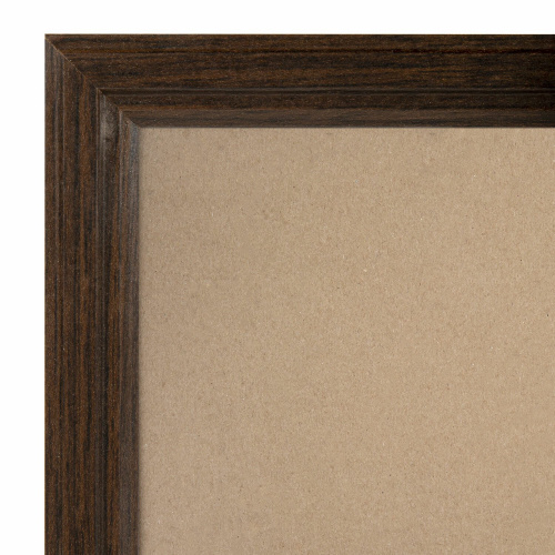 Рамка деревянная STAFF "Carven", 40х60 см с акриловым стеклом, небьющаяся, багет 17 мм, мокко фото 2