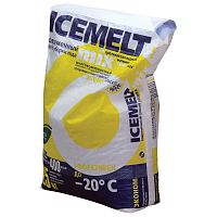 Реагент антигололедный ICEMELT Mix, 25 кг, до -20С, хлористый натрий, мешок