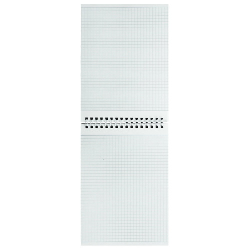 Блокнот BRAUBERG "Классика", А5, (146х205 мм), 60 л., гребень, картон, жесткая подложка, клетка фото 4