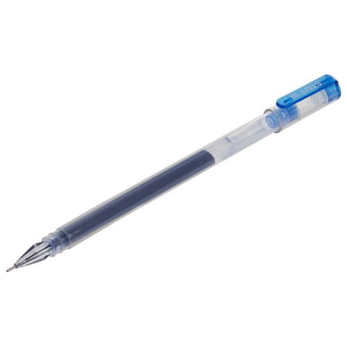 Ручка гелевая STAFF "BRILLIANCE", длина письма 1000 м, линия письма 0,35 мм, синяя фото 7