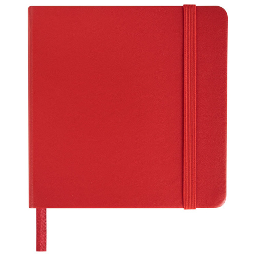 Скетчбук BRAUBERG ART CLASSIC, красный, слоновая кость 140 г/м2 120х120 мм, 80 л., резинка фото 2