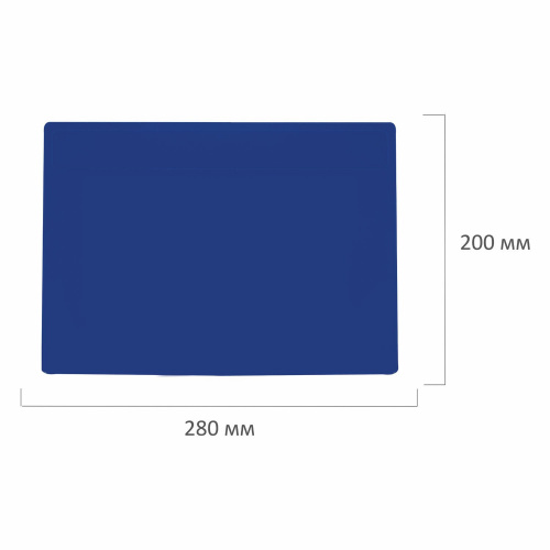 Доска для лепки ПИФАГОР, с 2 стеками, А4, 280х200 мм, синяя фото 4