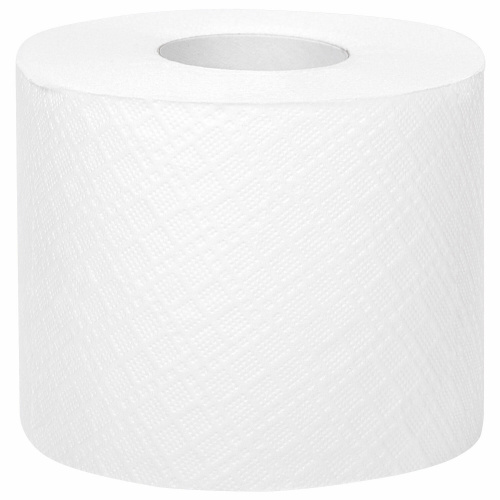 Бумага туалетная LAIMA "Мягкий рулончик Люкс" 45 м, белая, 1-слойная, 100 % целлюлоза, 32 рул/компл фото 4