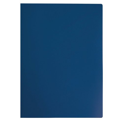 Папка на 4 кольцах STAFF, 25 мм,  0,5 мм, до 170 листов, синяя фото 7