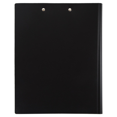Папка-планшет BRAUBERG "Стандарт", А4, с прижимом и крышкой, пластик, 0,9 мм, черная фото 7