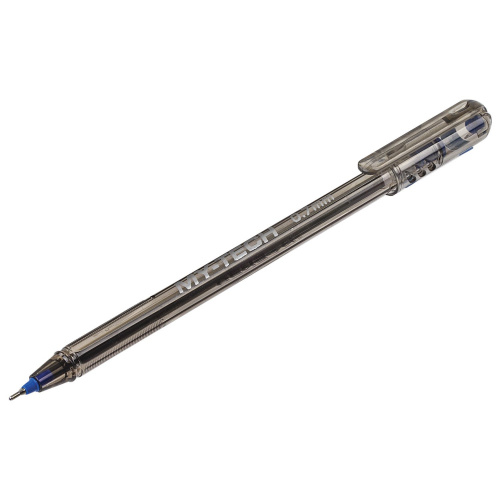 Ручка шариковая масляная PENSAN "My-Tech", игольчатый узел 0,7 мм, линия письма 0,35 мм, синяя фото 6