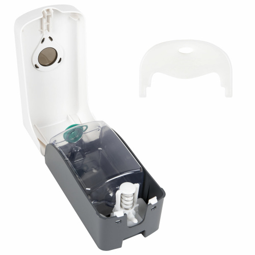 Дозатор для жидкого мыла ULTRA LAIMA PROFESSIONAL, 1 л, белый, ABS-пластик фото 9