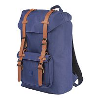 Рюкзак BRAUBERG "Кантри", 41х28х14 см, молодежный с отделением для ноутбука, синий