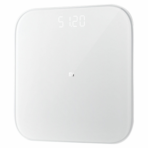 Весы напольные XIAOMI Mi Smart Scale 2, электронные, максимальная нагрузка 150 кг, квадрат, стекло, белые, NUN4056GL фото 9
