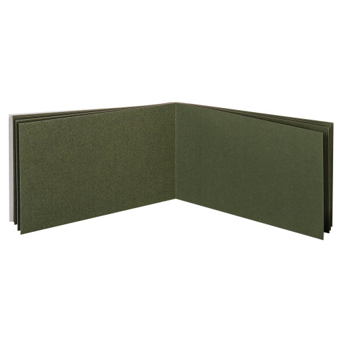 Альбом для пастели BRAUBERG, 10 л., 207x297 мм, картон зеленый тонированный фото 6