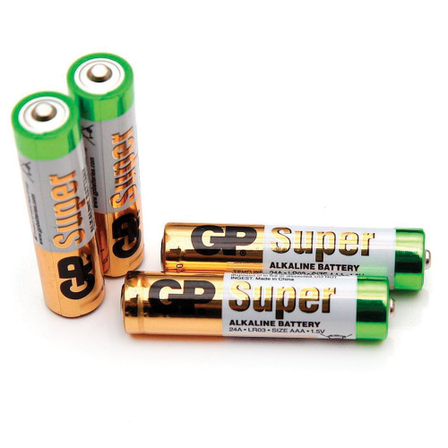 БатарейкиGP Super, AAA, 4 шт., алкалиновые, мизинчиковые, в пленке фото 2