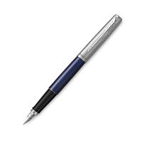 Ручка перьевая PARKER "Jotter Royal Blue CT", корпус синий, детали из нержавеющей стали, синяя