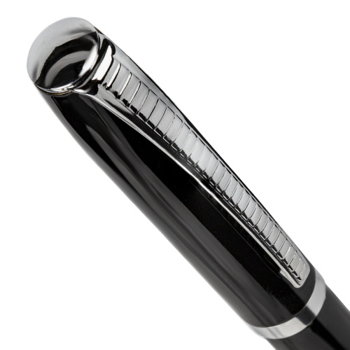 Ручка подарочная шариковая BRAUBERG "Cayman Black", корпус черный, линия письма 0,7 мм, синяя фото 5