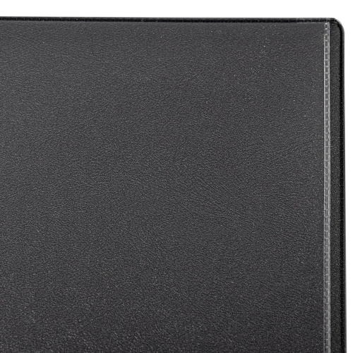 Коврик-подкладка настольный для письма BRAUBERG, 650х450 мм, с прозрачным карманом, черный фото 6