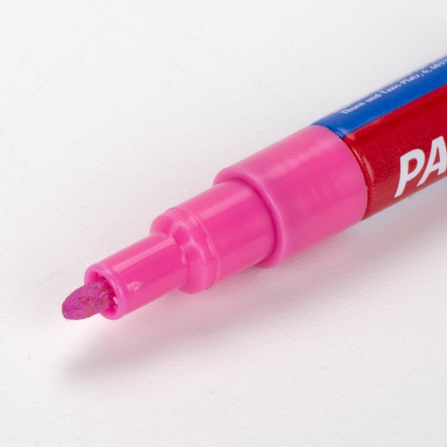 Маркер-краска лаковый BRAUBERG EXTRA (paint marker), 2 мм, розовый фото 8